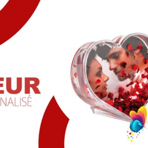 Boule à neige Coeur